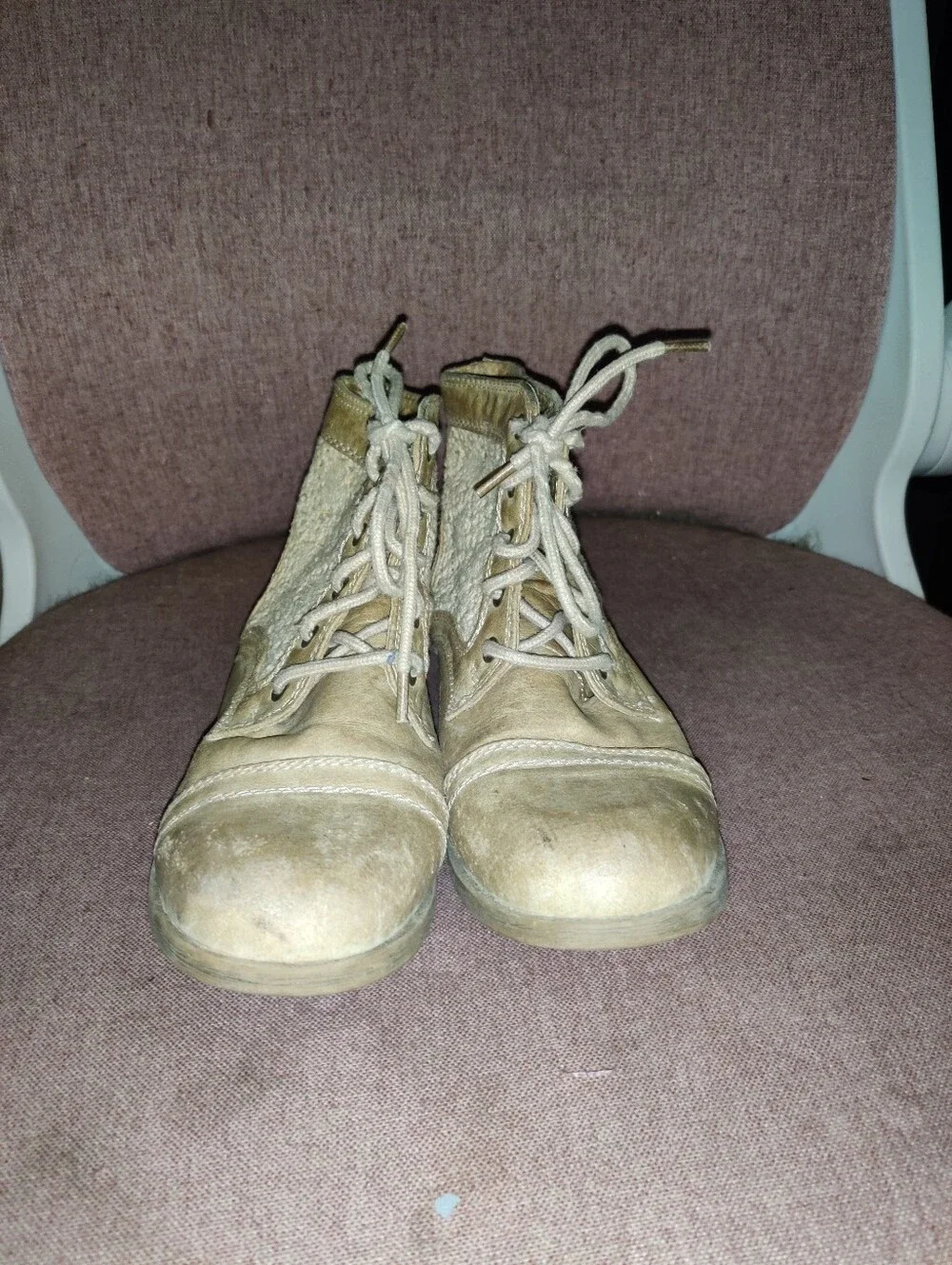 Mossimo Tan Ankle Boots Size 6